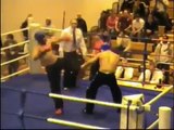 martial arts Ehsan Shafiq fights with Kick boxer England 2005