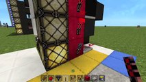 Minecraft 1.5.1 Item Silo Tutorial - Mass Storage - 3x4 - Indicator Lights and Signal Output Access