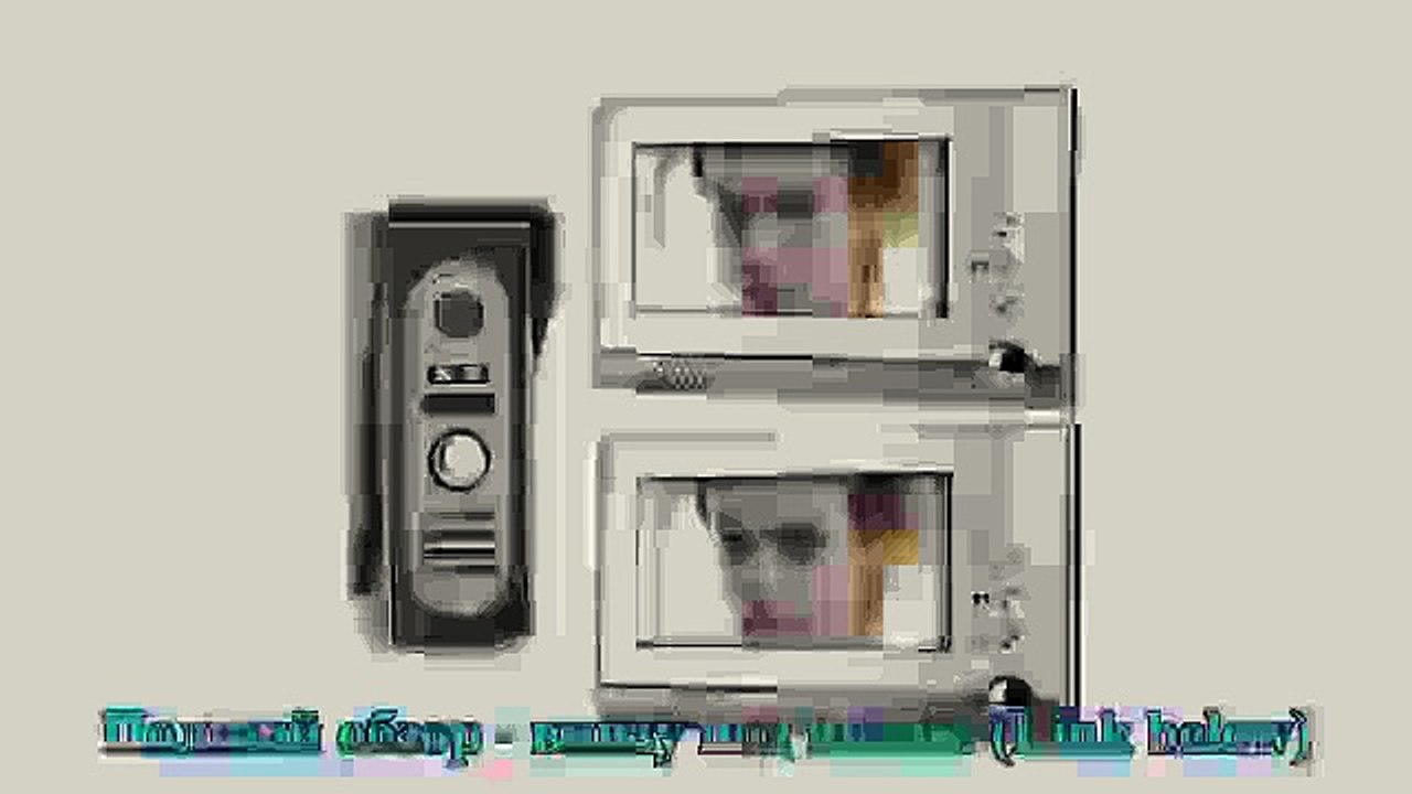 Home 7 Inch Color TFT LCD Video Door Phone Be