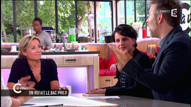 Najat Vallaud-Belkacem invitée de C à vous spécial #Bac2015