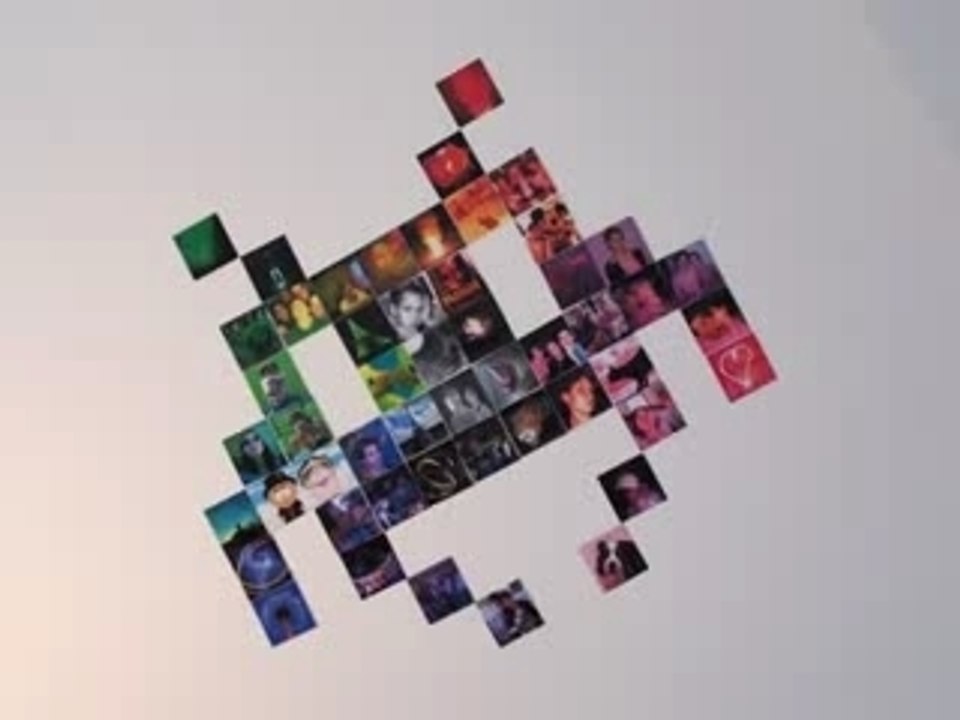 STOP MOTION space invader