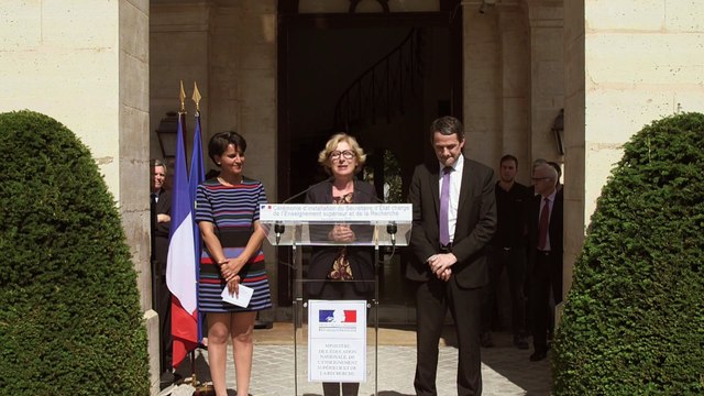 Cérémonie d’installation de Thierry MANDON par Najat VALLAUD-BELKACEM - Allocution de Geneviève Fioraso