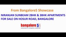 NIRANJAN SUNBEAM 2BHK & 3BHK APARTMENTS FOR SALE ON HOSUR ROAD