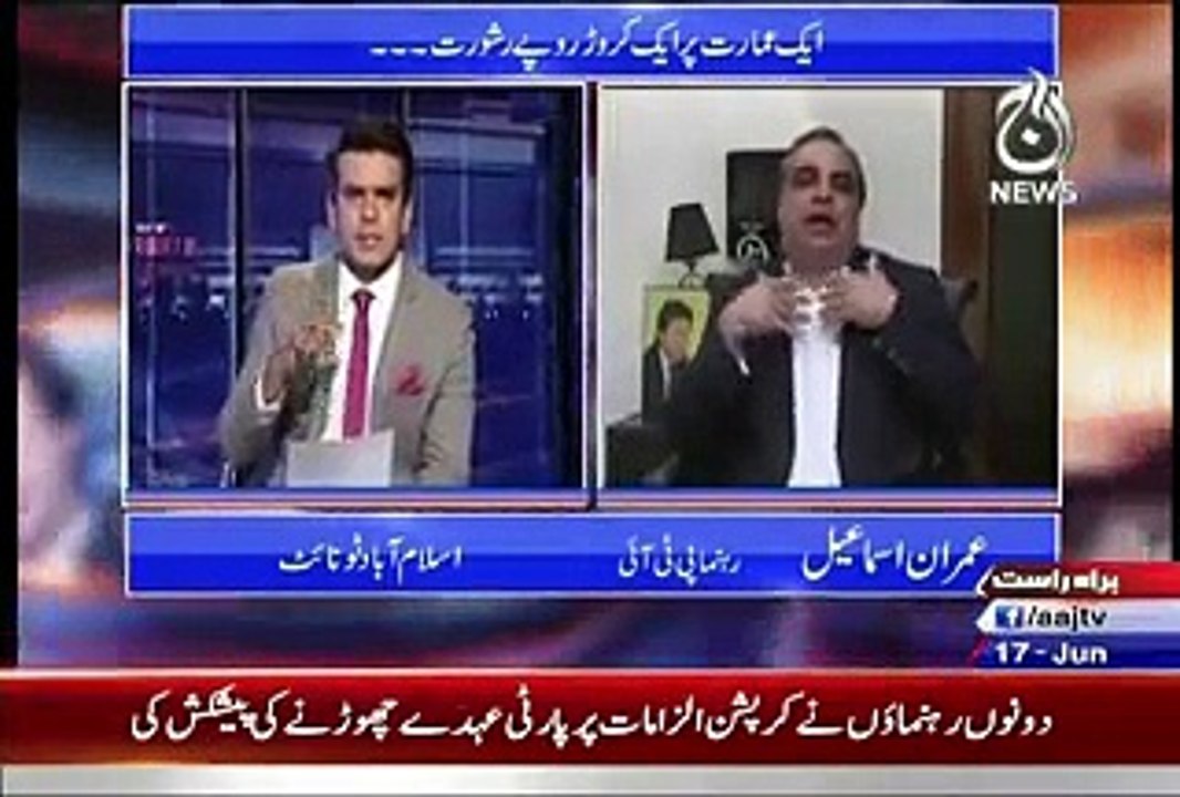 Islamabad Tonight With Rehman Azhar (Ek Building Par 1 Corer Rupe Rishwat..!!) – 17th June 2015