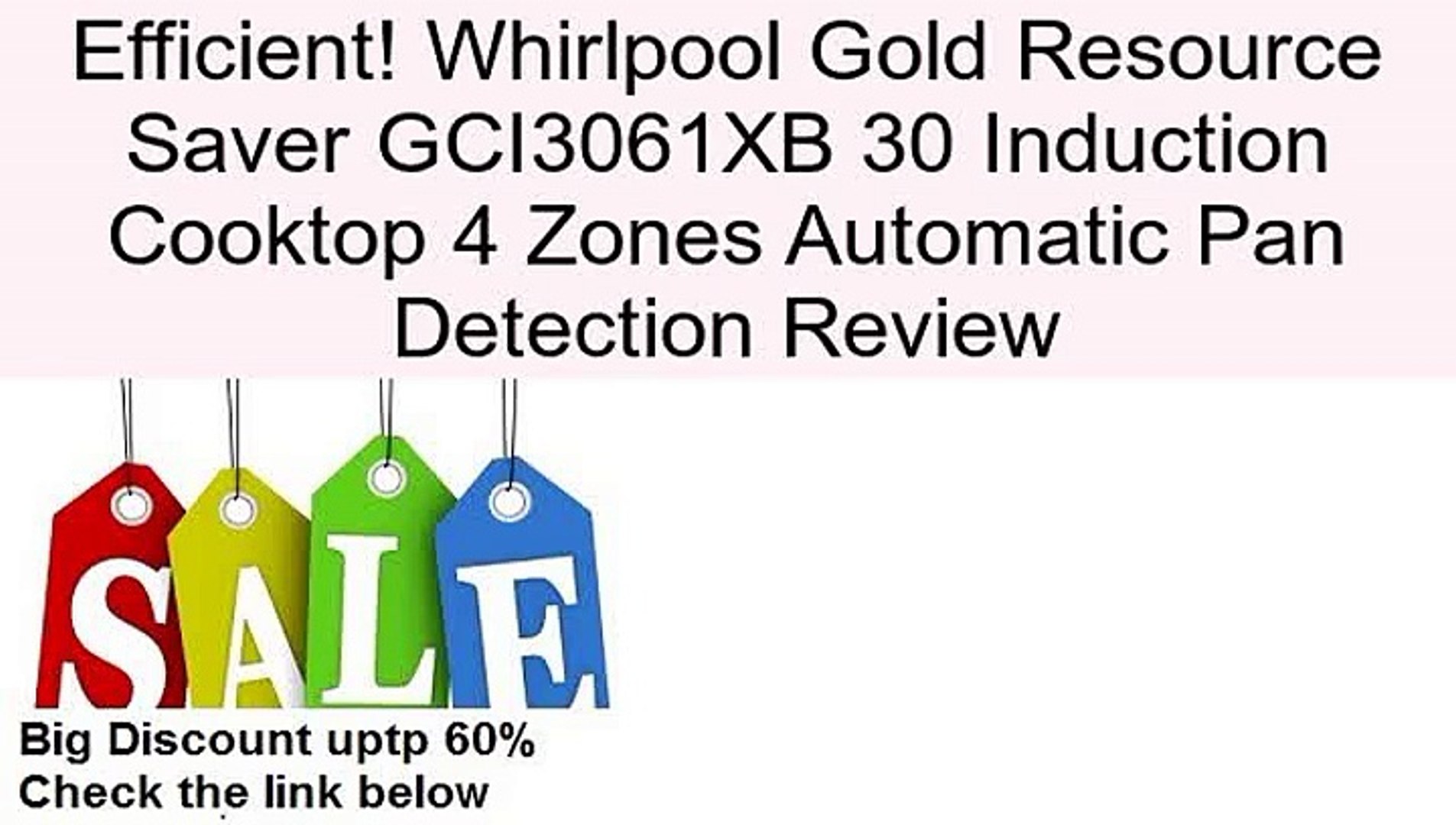 Whirlpool Gold Resource Saver Gci3061xb 30 Induction Cooktop 4