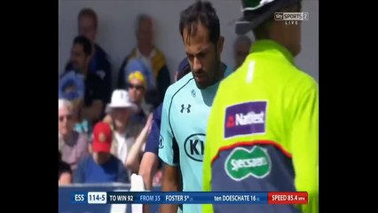 Download Video: Wahab Riaz Wicket Over vs Essex in Natwest T20 Blast 2015