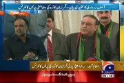 Asif Zardari didn't gave statement against Establishment: Wamar Zaman Kaira press conference