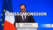 François Hollande bafouille au Salon du Vin