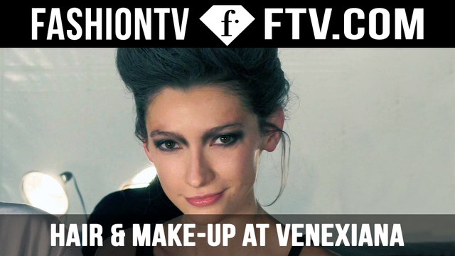 Hair & Makeup Trends Venexiana F/W 15-16 | New York Fashion Week NYFW | FashionTV
