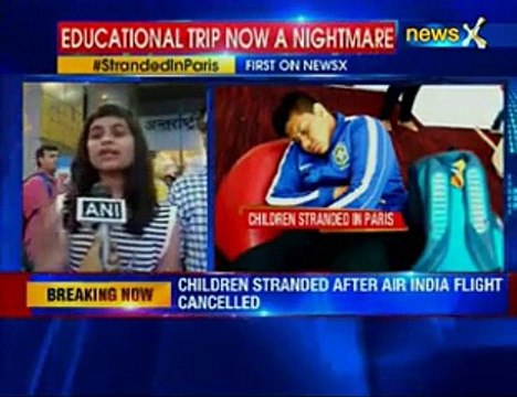 40 Indian kids left stranded at Paris airport after Air India flight cancelled, treated inhumanly