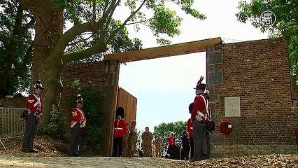 Принц Чарльз открыл в Ватерлоо мемориал