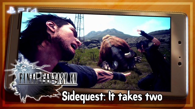 ファイナルファンタジーXV │ Final Fantasy XV Episode Duscae v2 【PS4】 - Sidequest ： It takes two 「 Japanese Dub」