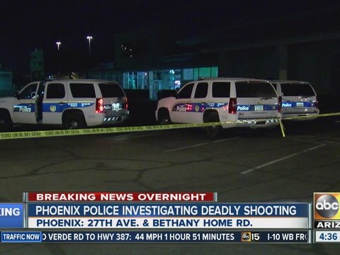 Police investigating deadly shooting in Phoenix