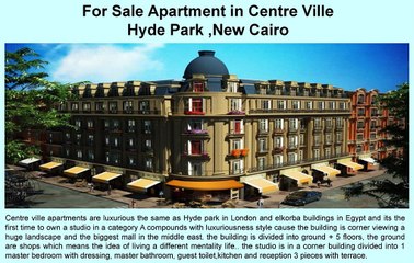 For Sale Apartment in Centre Ville Hyde Park ,New Cairo