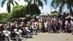 Patrulleros policía de Colombia -  Desfile independencia  en Barrancabermeja - Santander