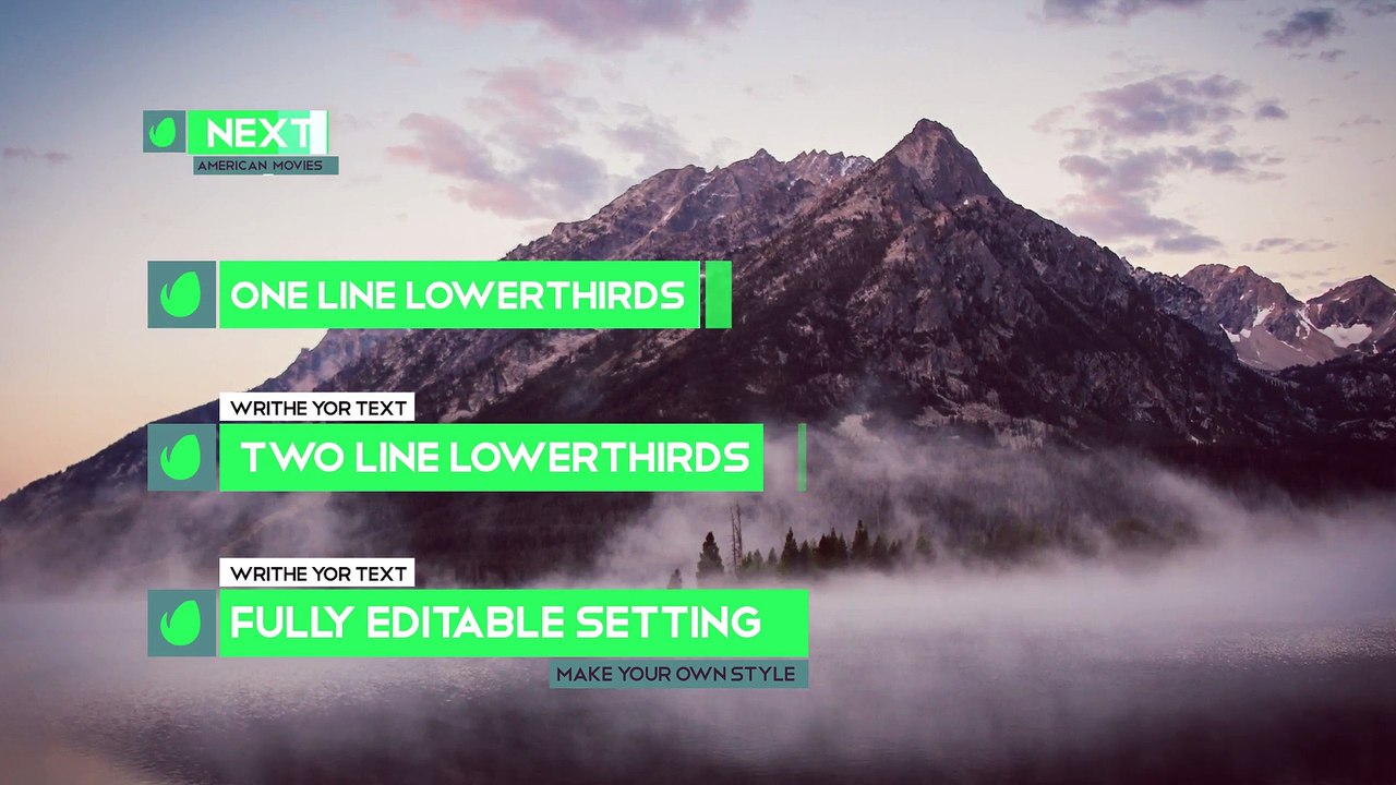 After Effects Project Files - Professional Lowerthirds - VideoHive 10762854