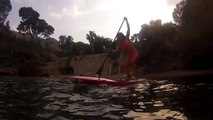 Initiation au paddle avec Olivia Piana