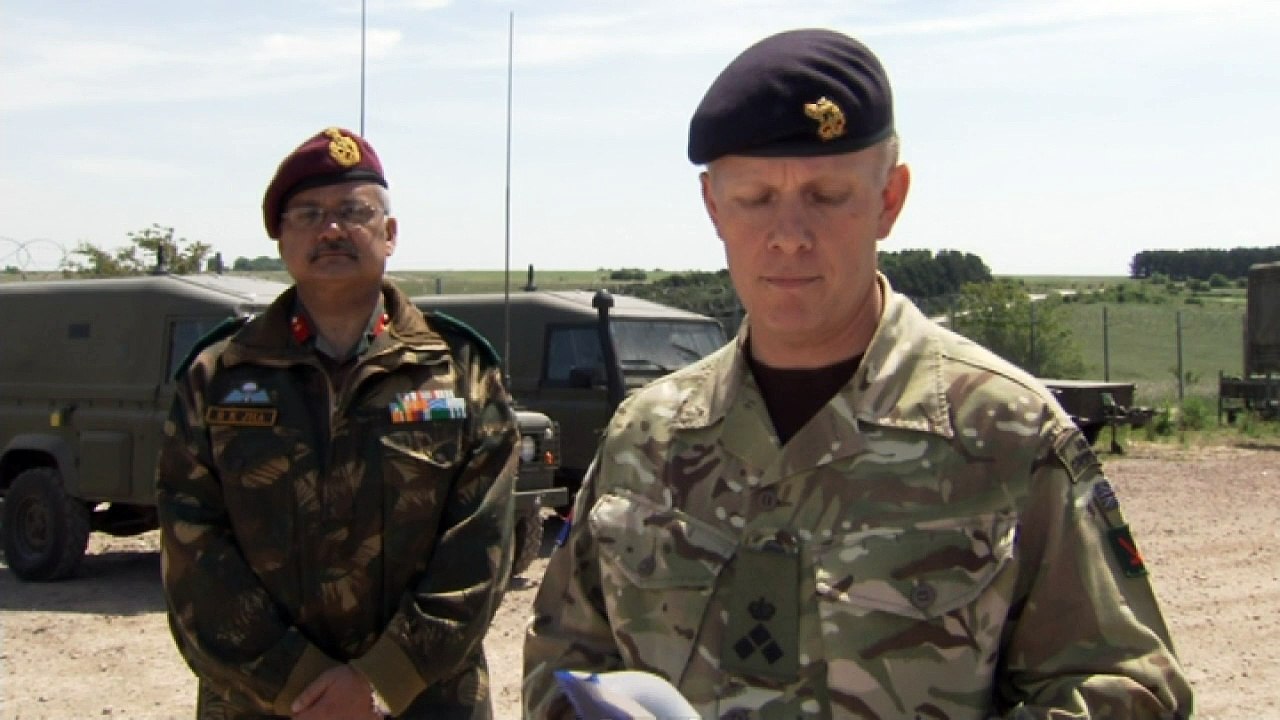 Army statement on Salisbury crash