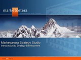 Marketcetera Automated Trading Platform: Developing Strategies