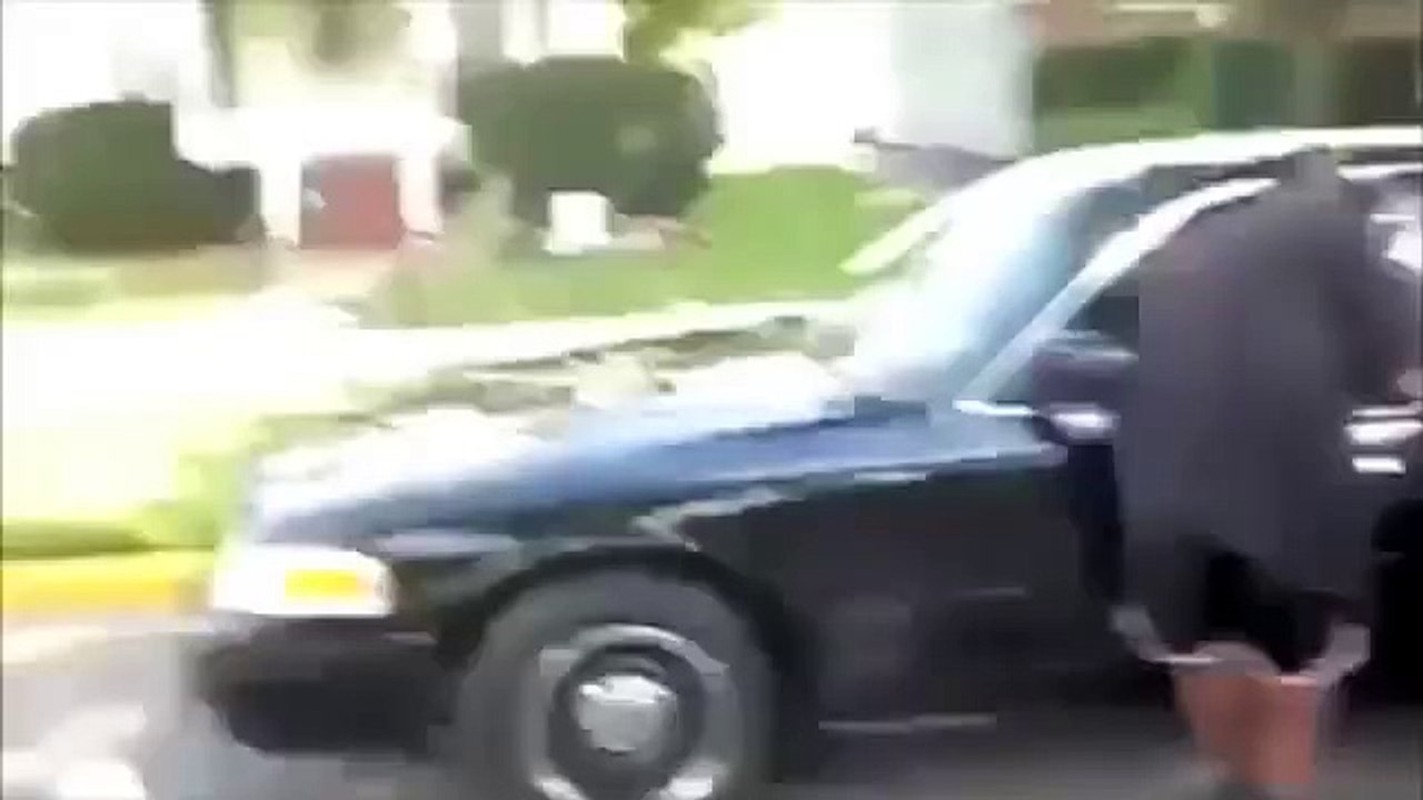 Man Doing the Dougie Gets hit by Ice Cream Truck