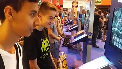 Bornes Mortal Kombat X au Digital Game Show à Strasbourg