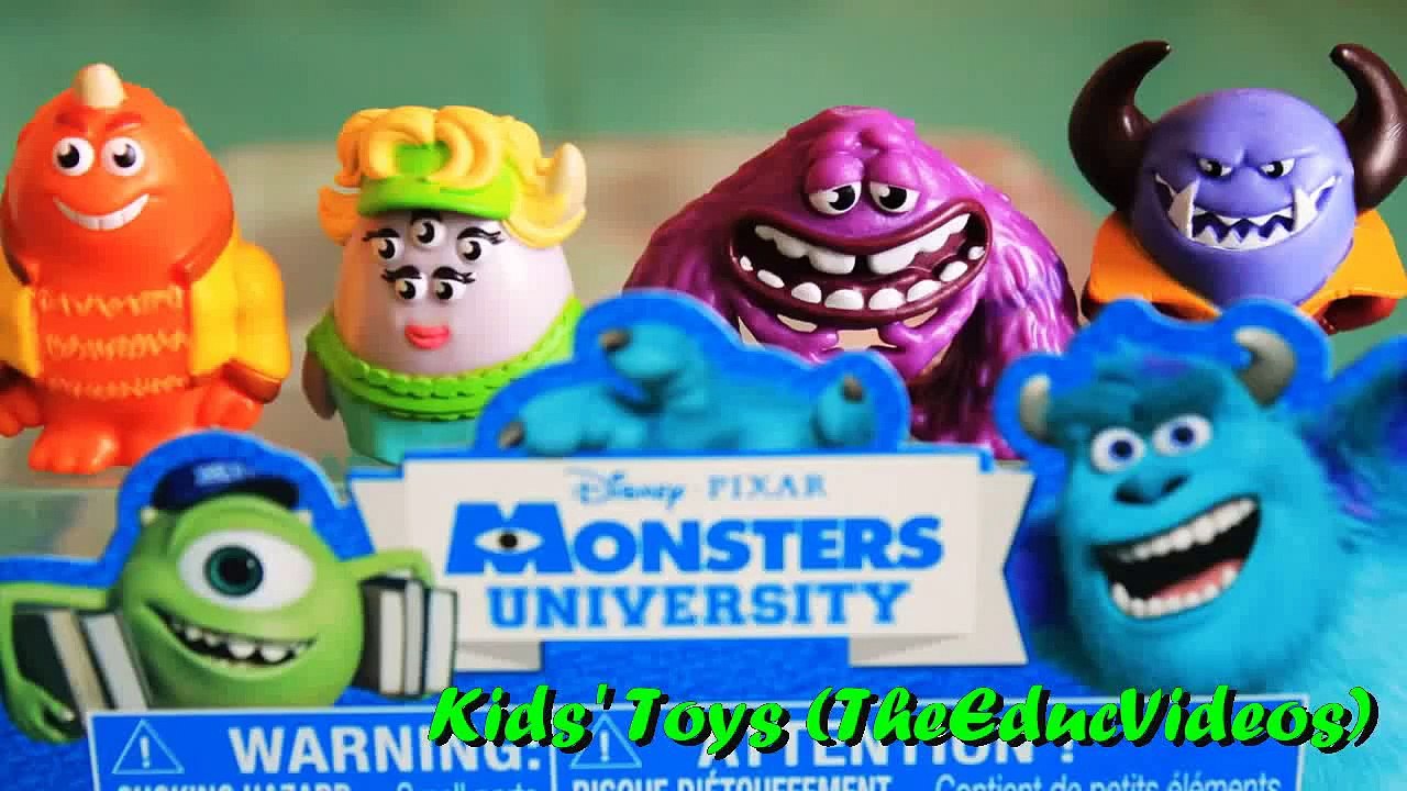 Monsters University Toys Miniatures 2 Disney Pixar Monsters Inc Toy Review