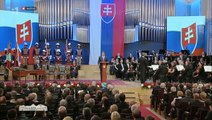 Andrej Kiska - Inauguracia Prezidenta SR zlozenie slubu 2014