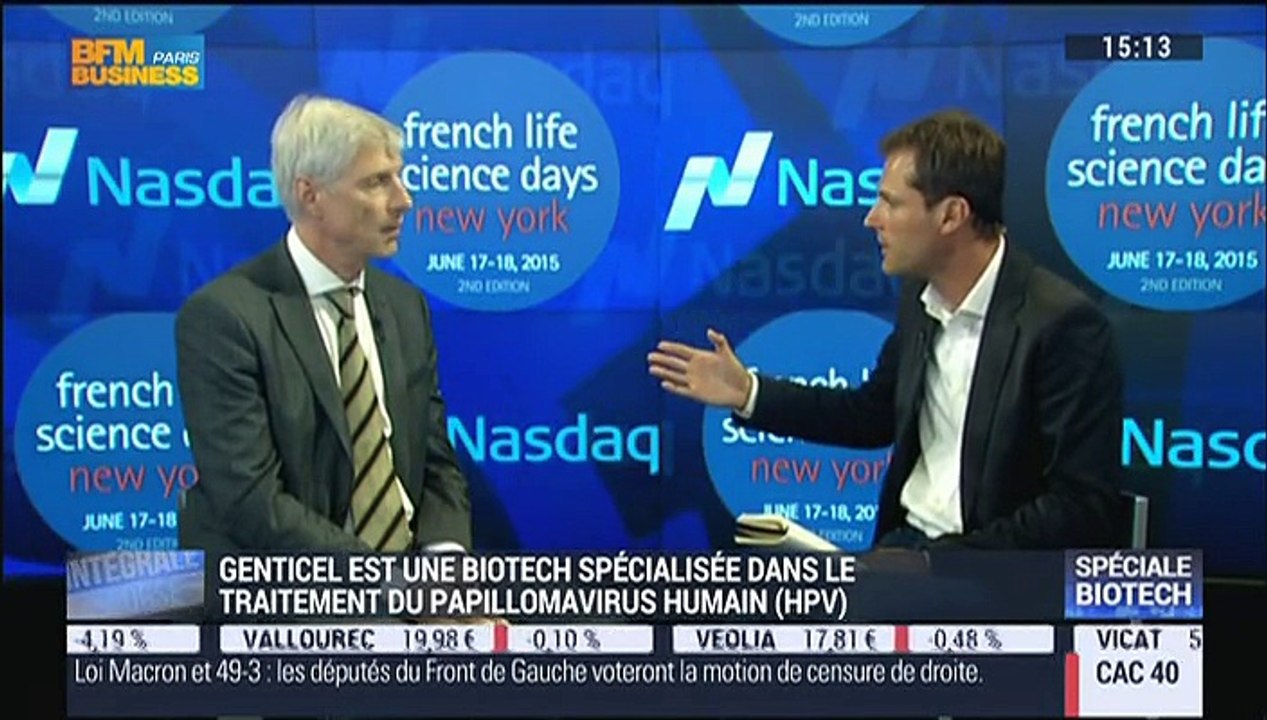 Genticel a obtenu une autorisation d'un essai clinique aux États-Unis: Benedikt Timmerman – 18/02