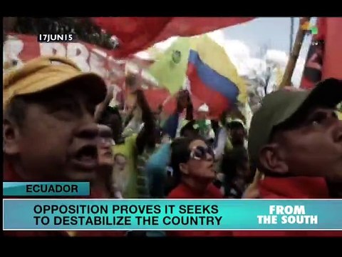 Ecuador: Opposition Protests Continue Despite Offer of Debate
