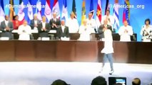 Shakira: Himno Nacional de Colombia VI Cumbre de las Américas (national anthem Colombia)