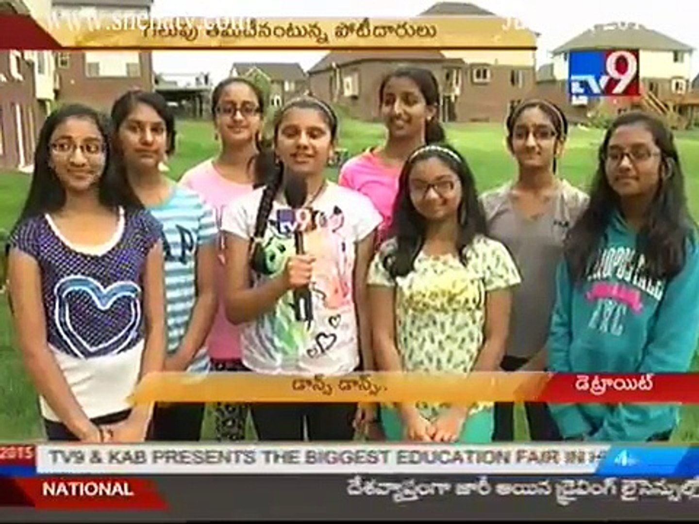 TV9 - USA News - Children practice hard for Dhim TANA in Detroit