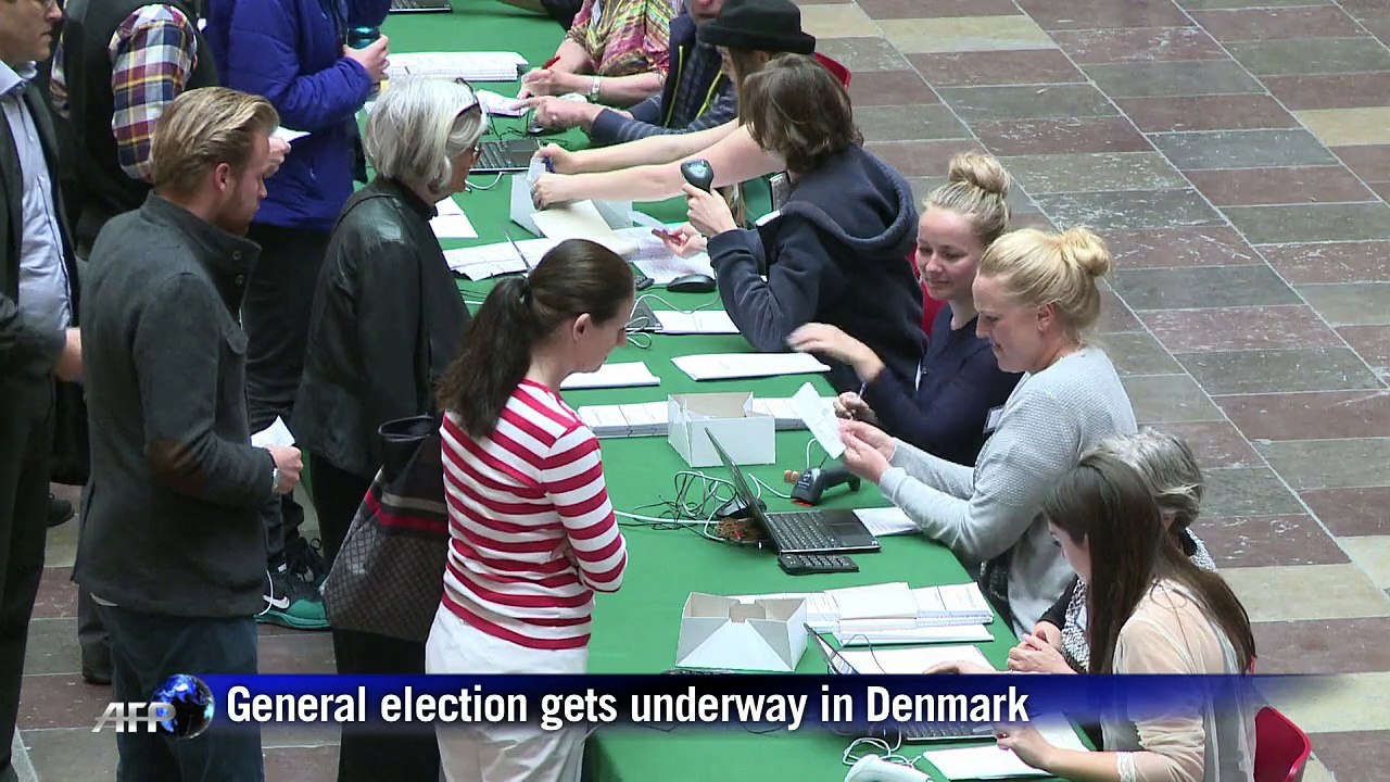 Denmark's general election gets under way