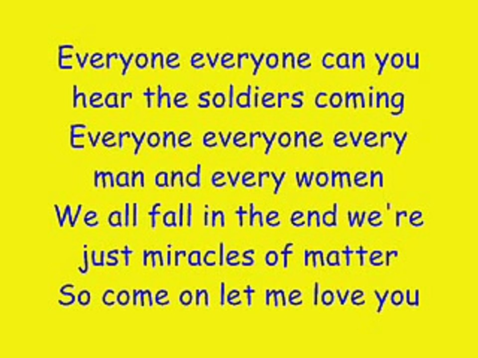 Take That - The Garden (with lyrics!)