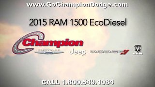 2015 RAM 1500 EcoDiesel COMMERCIAL - Costa Mesa, Torrance, La Habra CA - 29 MPG - 800.549.1084
