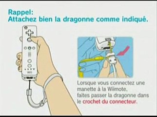 French Wii menu and Wii Sport