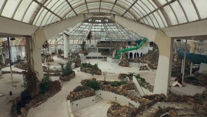 Un parc aquatique abandonné filmé par drone ! Rotterdam