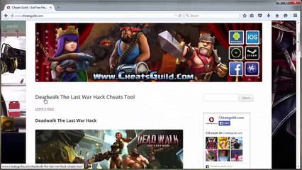 Get Free Deadwalk The Last War Hack Cheats And Add Free Gold