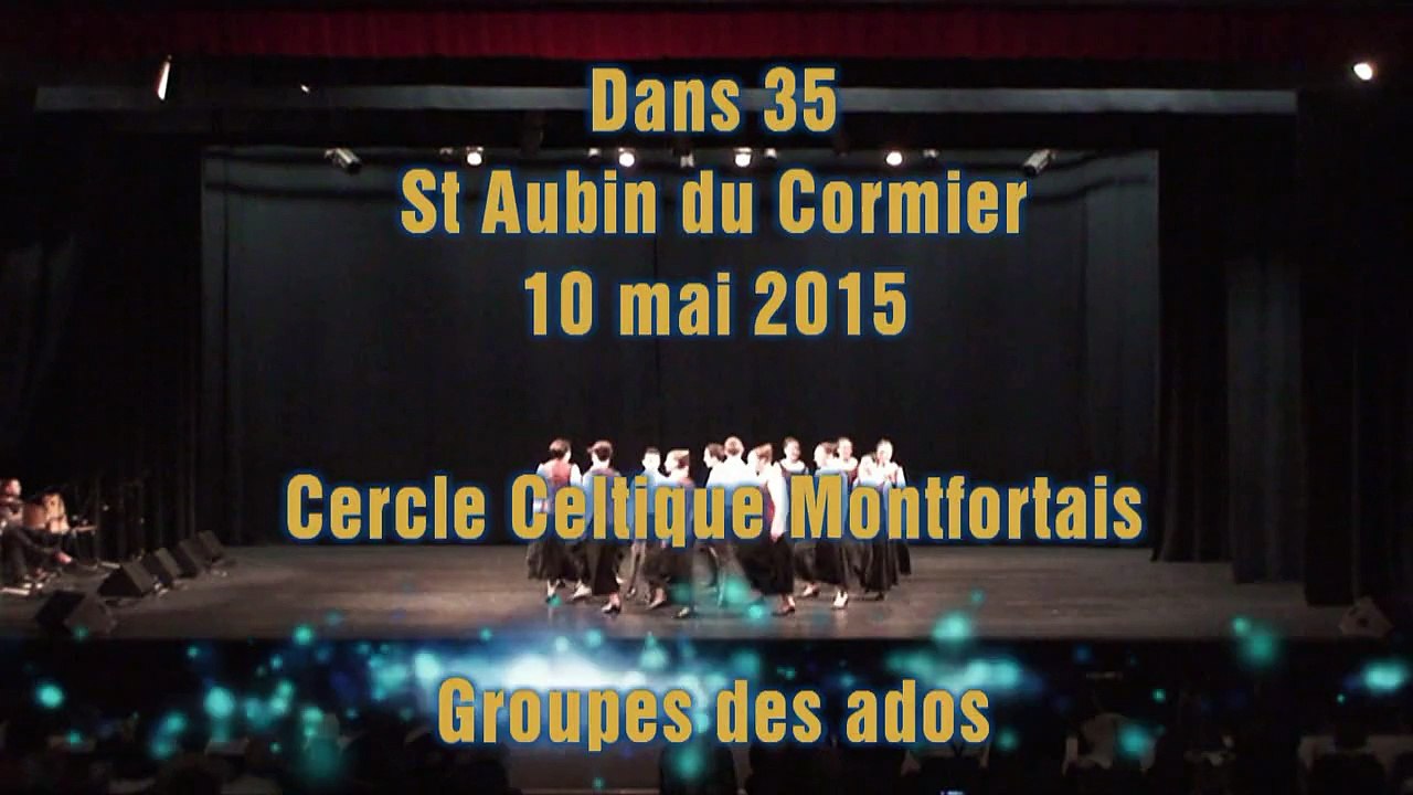 Cercle Celtique Montfortais-Dans 35-St Aubin du Cormier - groupe ados -10 mai 2015