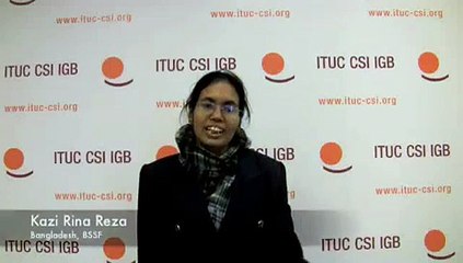 Union Views: Kazi Rina Reza (BSSF Bangladesh)