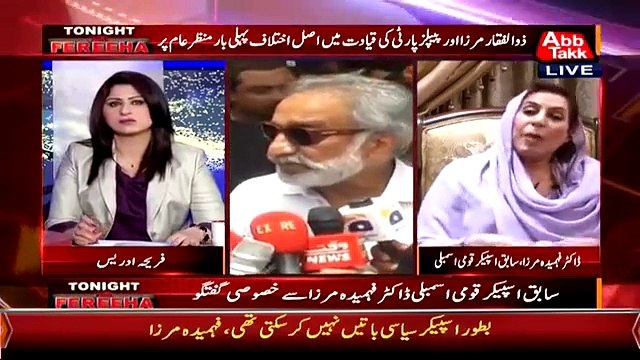 Kiya Zulfiqar Mirza Ne Fehmida Mirza Ke Speaker Hone Ka Faida Uthaya Tha Rauf Klasra Ke Sawal Par Fe