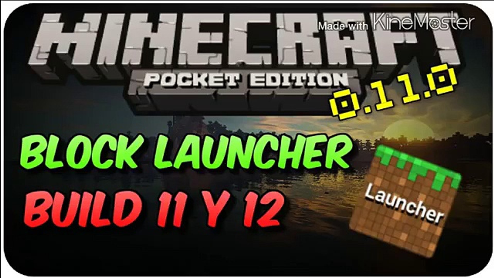 Block Launcher Minecraft Pe 0 11 0 Build 12 Descarga Download Video Dailymotion