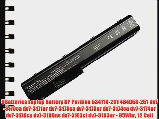 UBatteries Laptop Battery HP Pavilion 534116-291 464058-251 dv7-3170ca dv7-3171nr dv7-3173ca