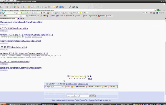 How to hack into live security cameras and web cams
