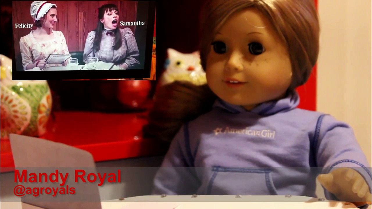 Dolls react to If american girl dolls were real