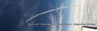 Final Space Shuttle Launch from an Airplane- Awesome HD