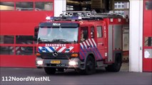 Brandweer Amsterdam met spoed naar Waterongeval aan de Amstel Amsterdam