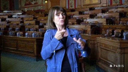 Le conseil de Paris en langue des signes française