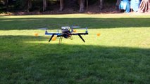 proCopter 1. Quadcopter Obstacle Avoidance Test