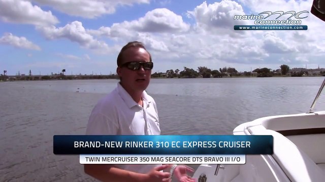 Brand New Rinker 310 Express Cruiser EC Review by Marine Connection Boat Sales