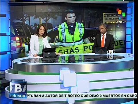 Policía de EE.UU. captura al autor de la masacre de Charleston